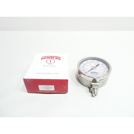 Winters 4IN 1/4IN 0-200PSI NPT PRESSURE GAUGE PFP646